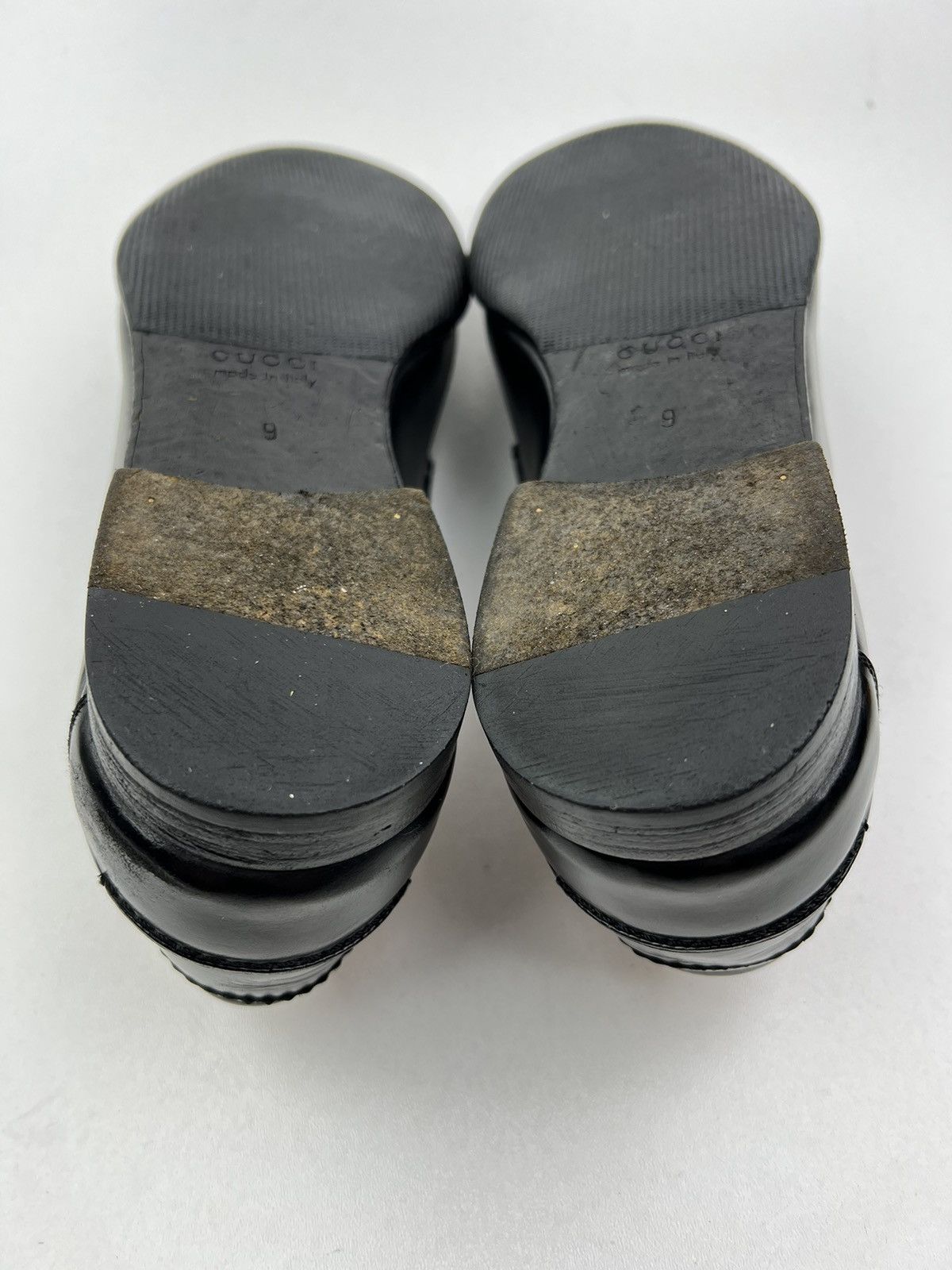 Gucci GUCCI Loafers Leather Penny Shoes GG Logo Black Men’s Size US 9.5 / EU 42-43 - 15 Thumbnail