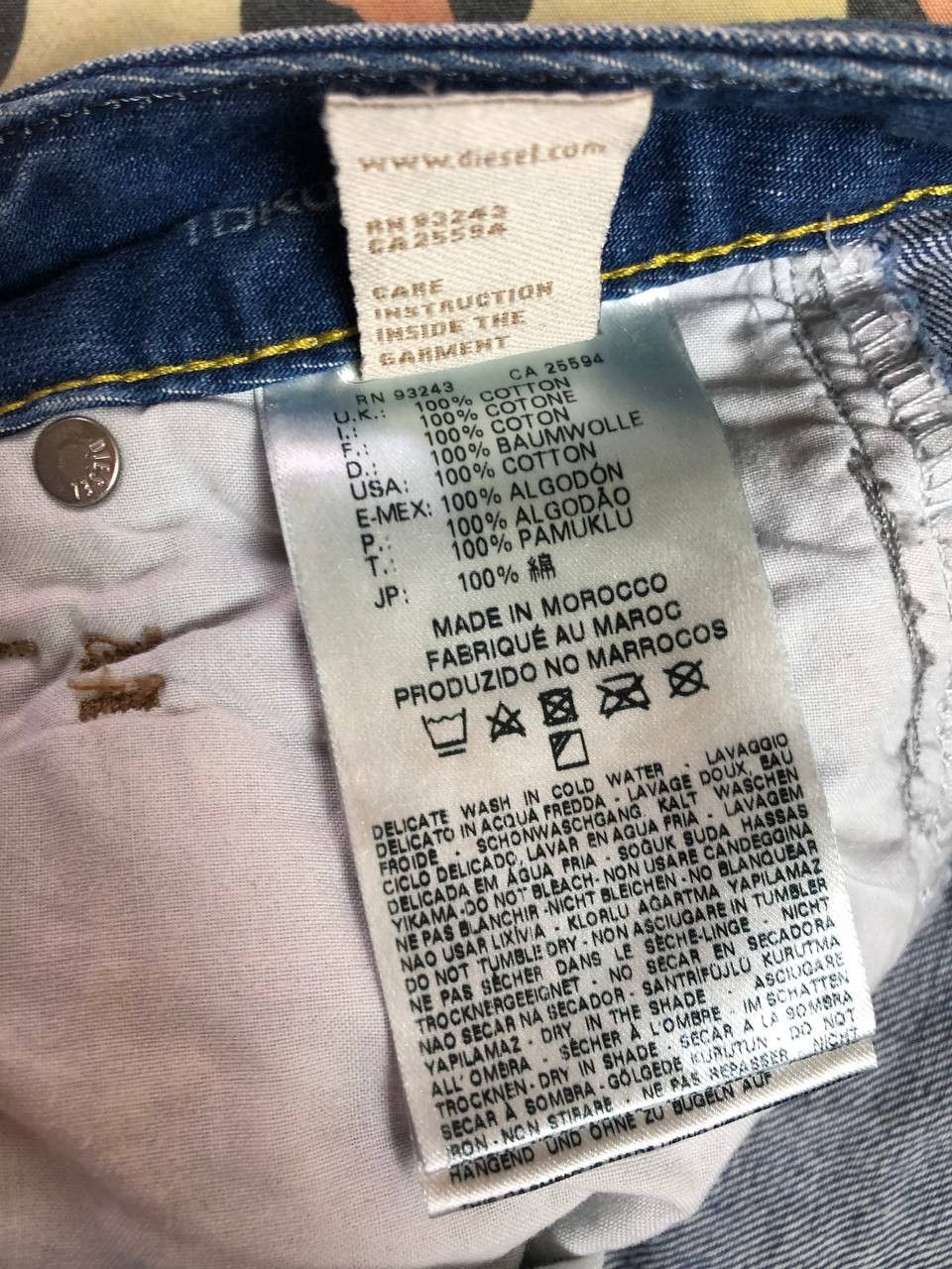 Diesel Vintage Diesel Japanese Style Y2K Flared Jeans Pants Hype Size US 26 / EU 42 - 3 Thumbnail