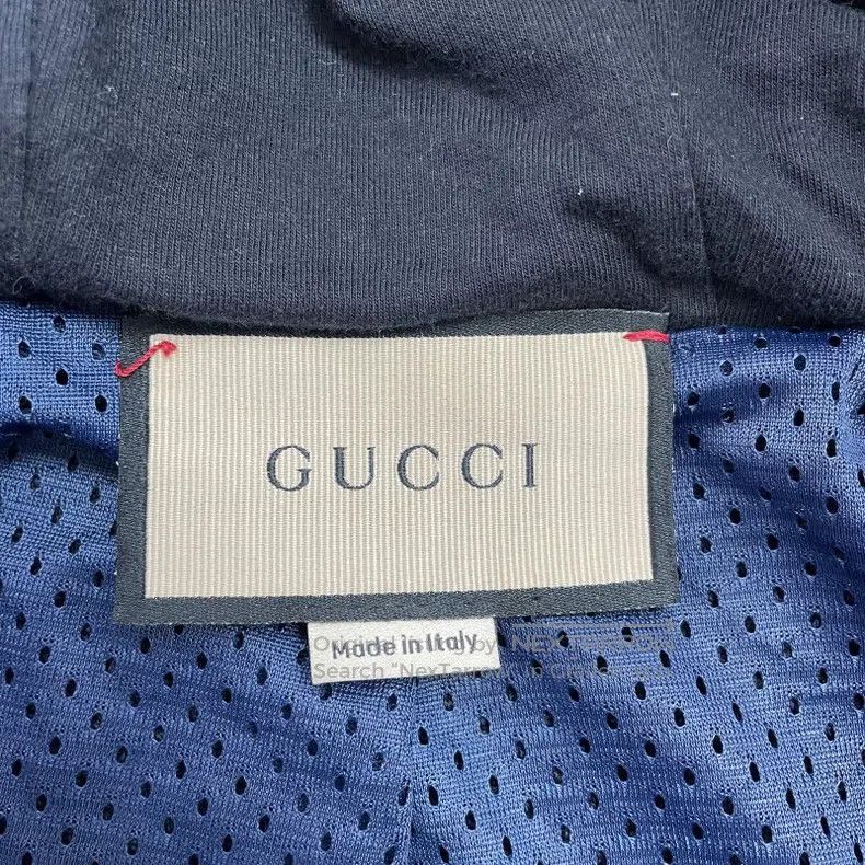 Gucci Gucci SS22 Striped Logo Embroidered Woollen Casual Hooded Size US M / EU 48-50 / 2 - 5 Thumbnail