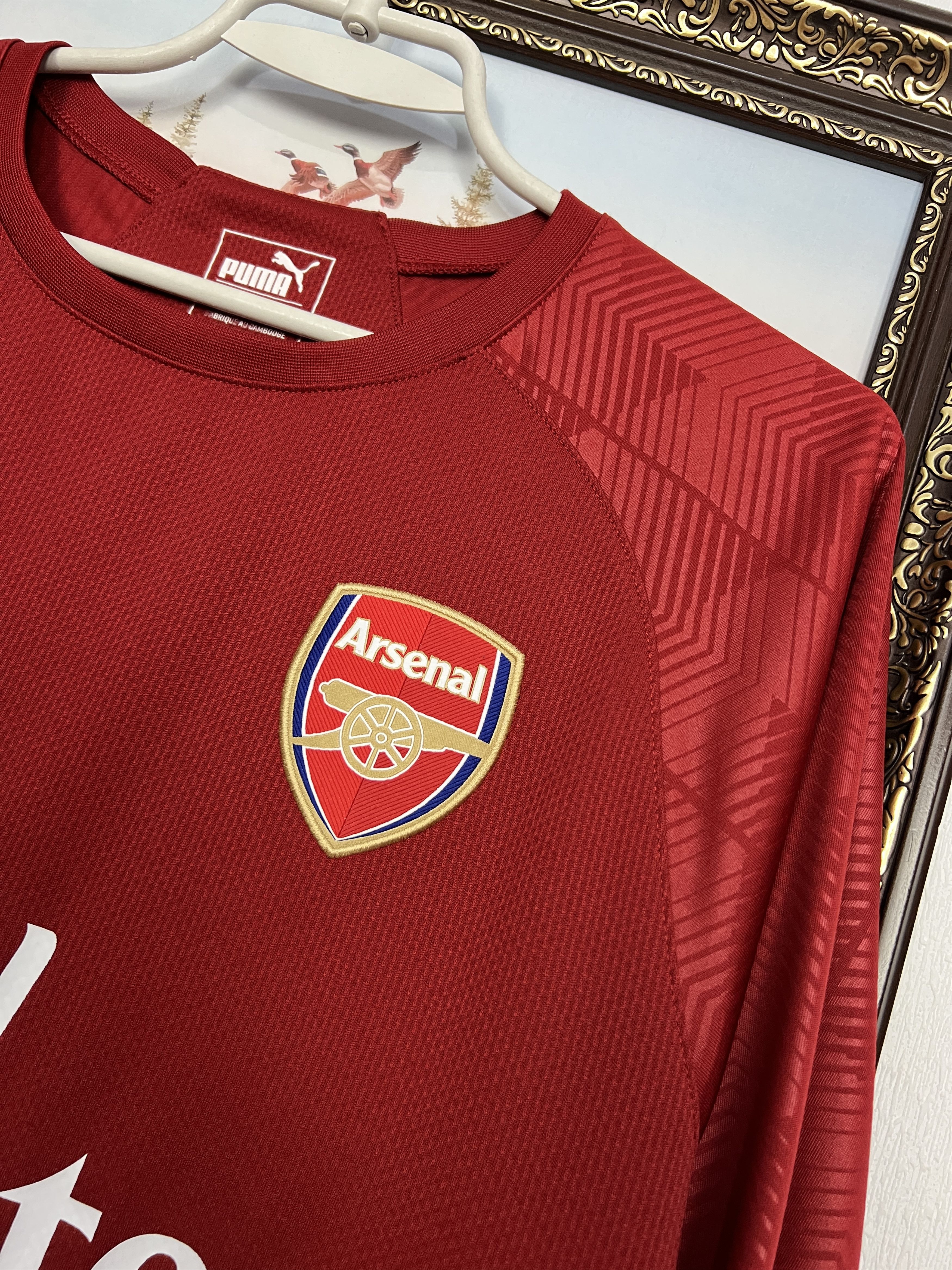 Puma Arsenal Football Train Sweatshirt Soccer Track Top Gunners Size US S / EU 44-46 / 1 - 5 Thumbnail