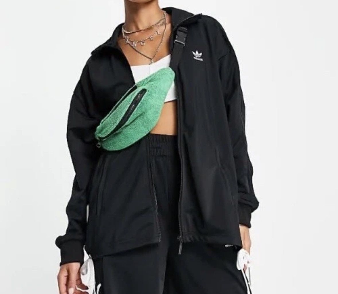 Adidas Adidas Originals Women's Laced Track Jacket XS Size XS / US 0-2 / IT 36-38 - 3 Thumbnail