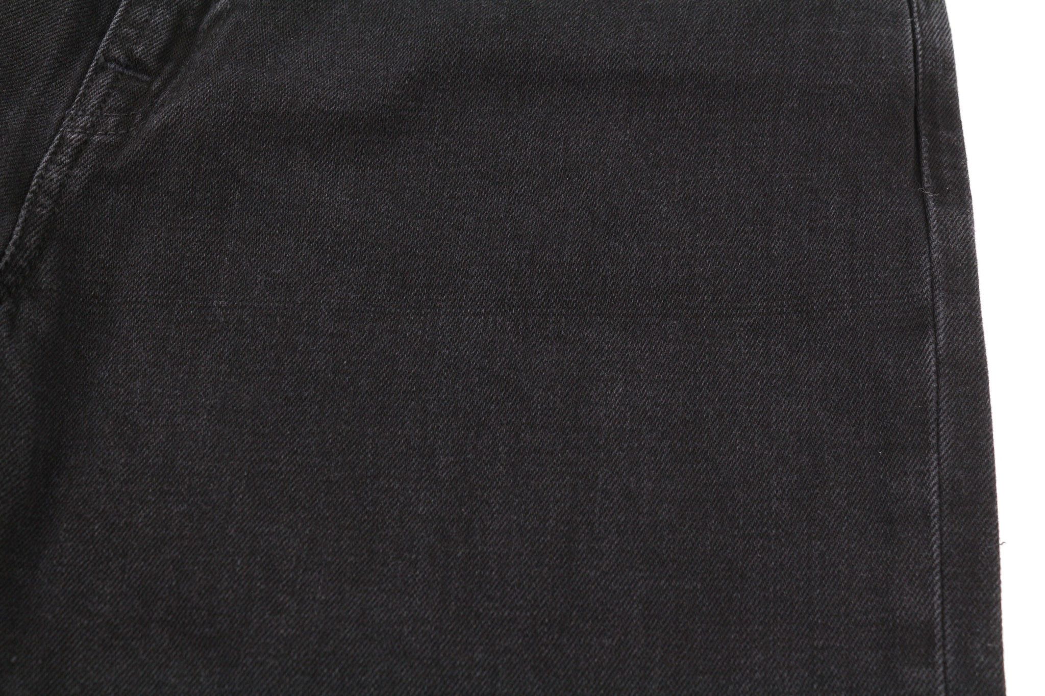 Nudie Jeans BREEZY BRITT W32/L30 Black Worn Zipper Cotton 80667 Size US 32 / EU 48 - 8 Thumbnail