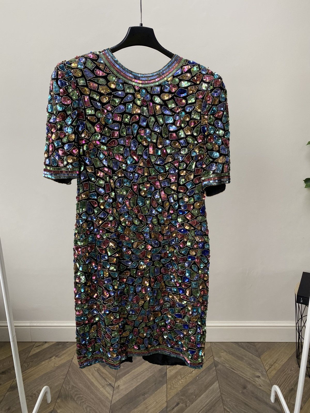 Other Vintage Crystal Judith Ann Creations Dress Size S / US 4 / IT 40 - 2 Thumbnail