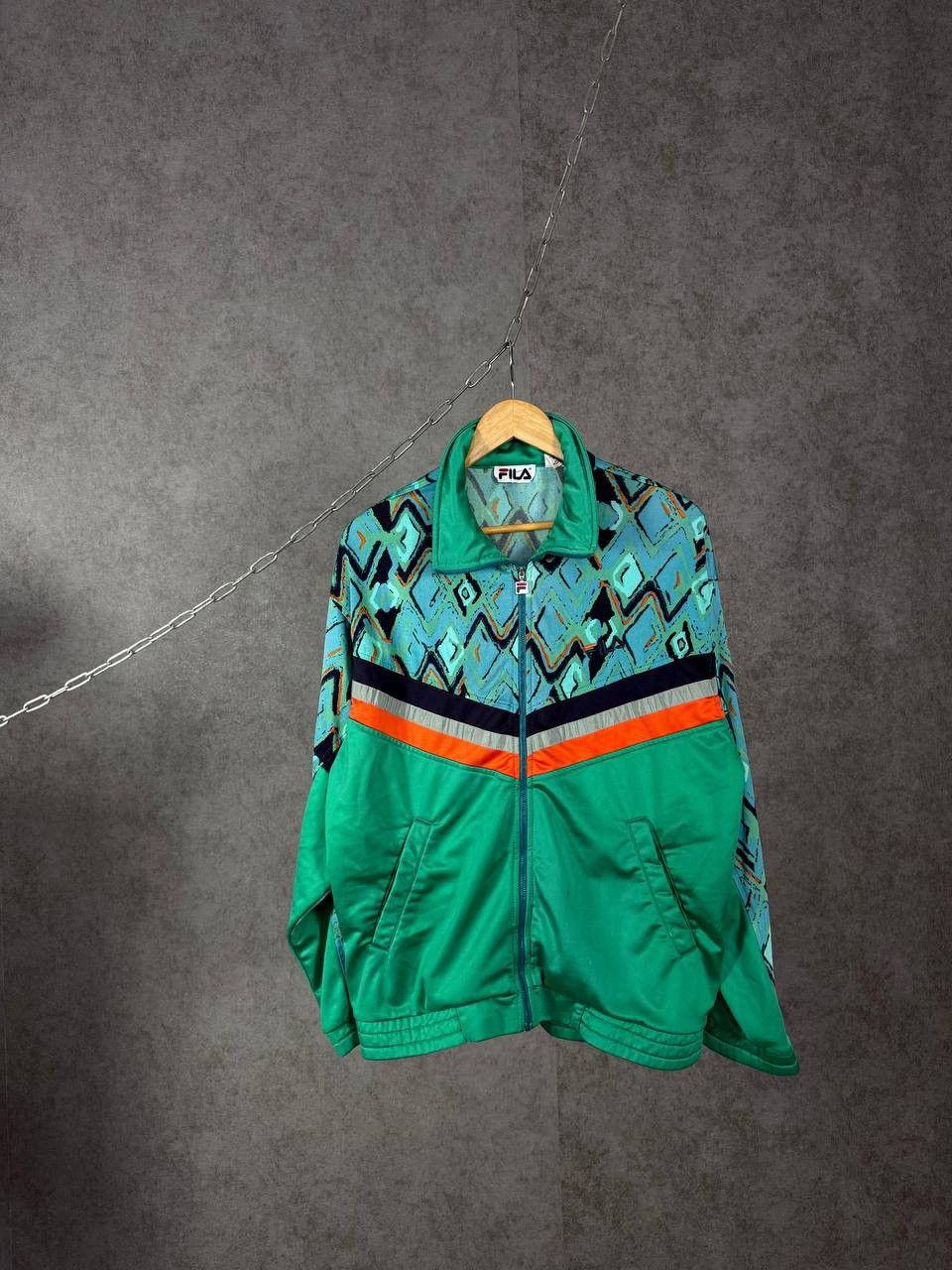 Fila Fila vintage crazy sportswear zip sweatshirt Size US S / EU 44-46 / 1 - 1 Thumbnail