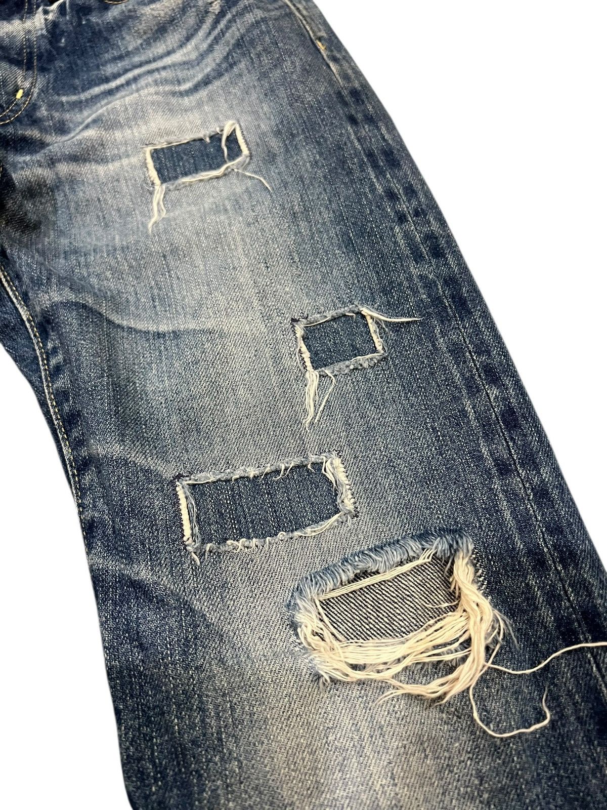 Hysteric Glamour Vintage Hysteric Glamour Selvedge Distressed Jean Size US 28 / EU 44 - 5 Thumbnail