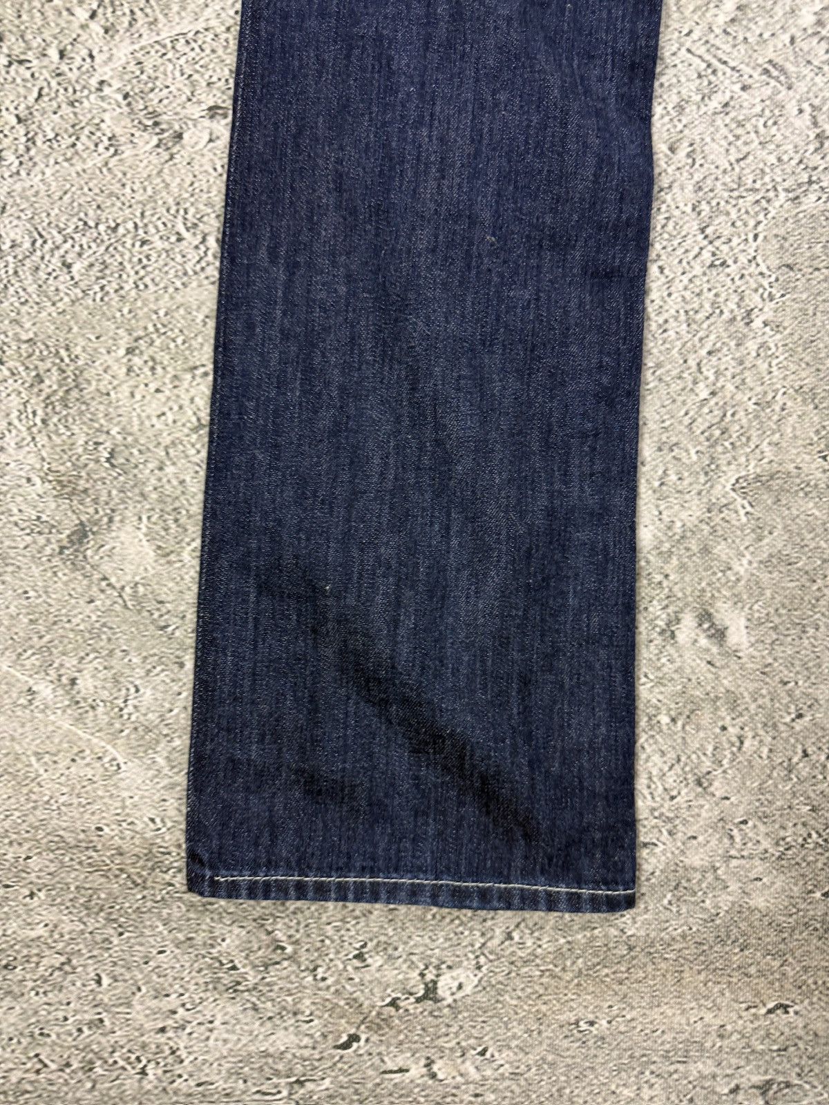 True Religion True Religion jeans blue white stitching straight Y2K Size US 31 - 3 Thumbnail