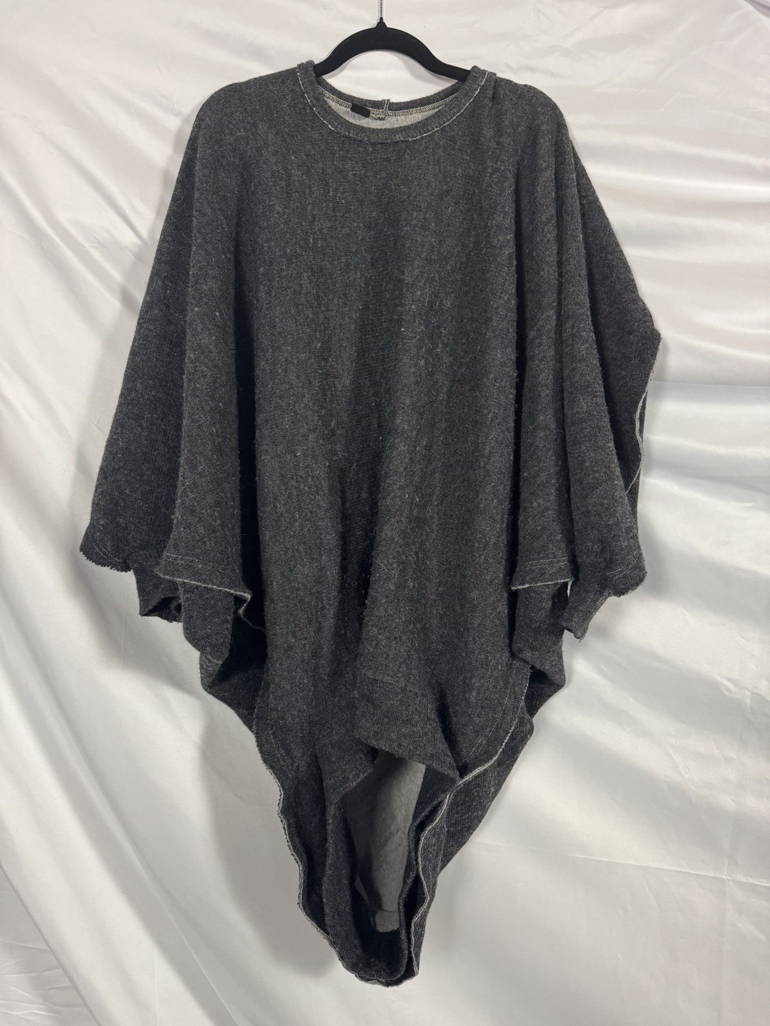 Y's Y's Yohji Yamamoto Knit Poncho Pullover Collared Wool Size S / US 4 / IT 40 - 1 Thumbnail