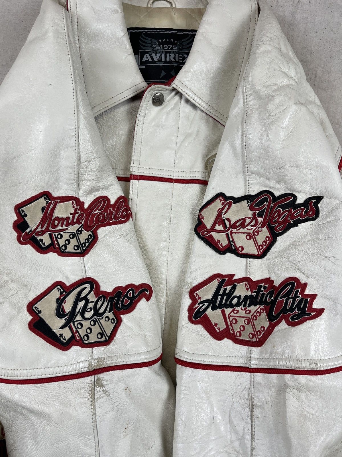 Avirex 1990s Avirex “Let it Ride” 1st Casino Tour Jacket Size US XXL / EU 58 / 5 - 9 Thumbnail