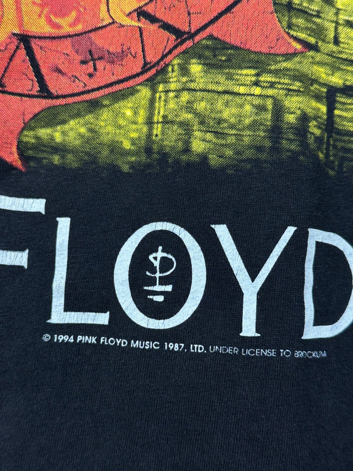 Band Tees 1994 Vintage Pink Floyd North American Tour Brockum T-Shirt Size US XL / EU 56 / 4 - 13 Thumbnail