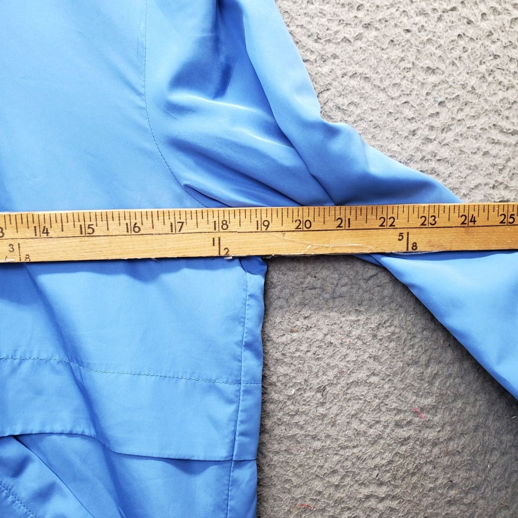 H&M H&M Divided Rain Jacket Women XS Blue Hooded Full Zip Size XS / US 0-2 / IT 36-38 - 4 Thumbnail