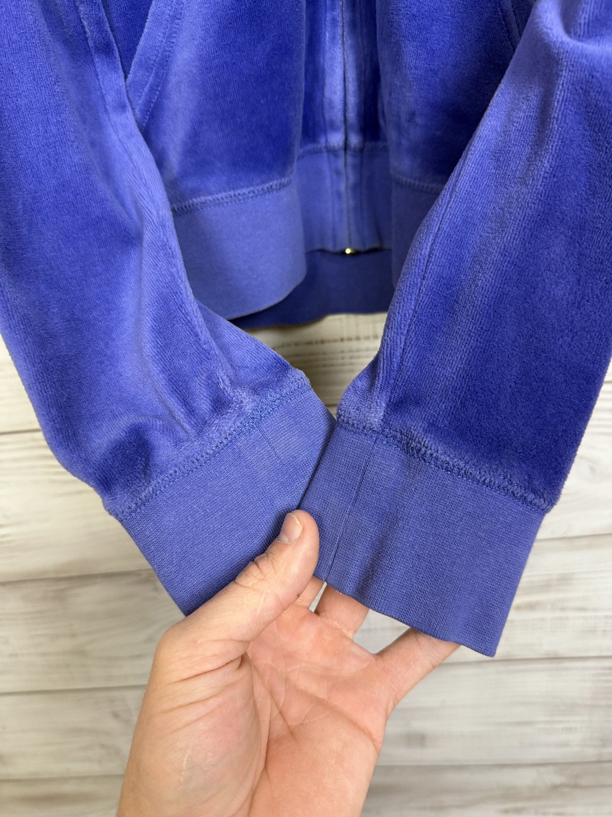 Japanese Brand VELOUR VINTAGE VIOLET Y2K JUICY COUTURE SUITS Size S / US 4 / IT 40 - 6 Thumbnail