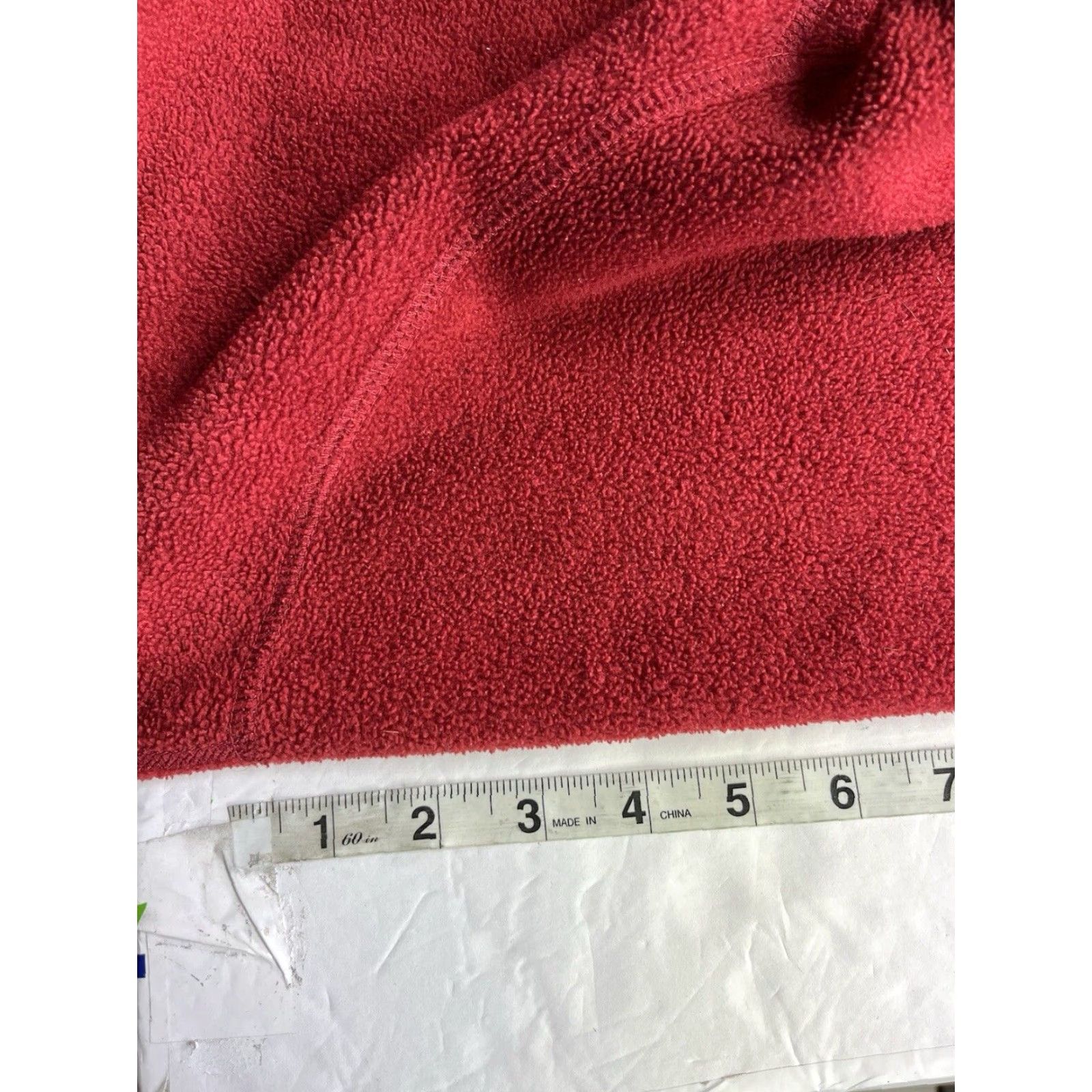 Roots ROOTS Red Sweatshirt Fleece Crewneck 1/4 Zip Men's Size L Made In Canada Size US L / EU 52-54 / 3 - 7 Thumbnail