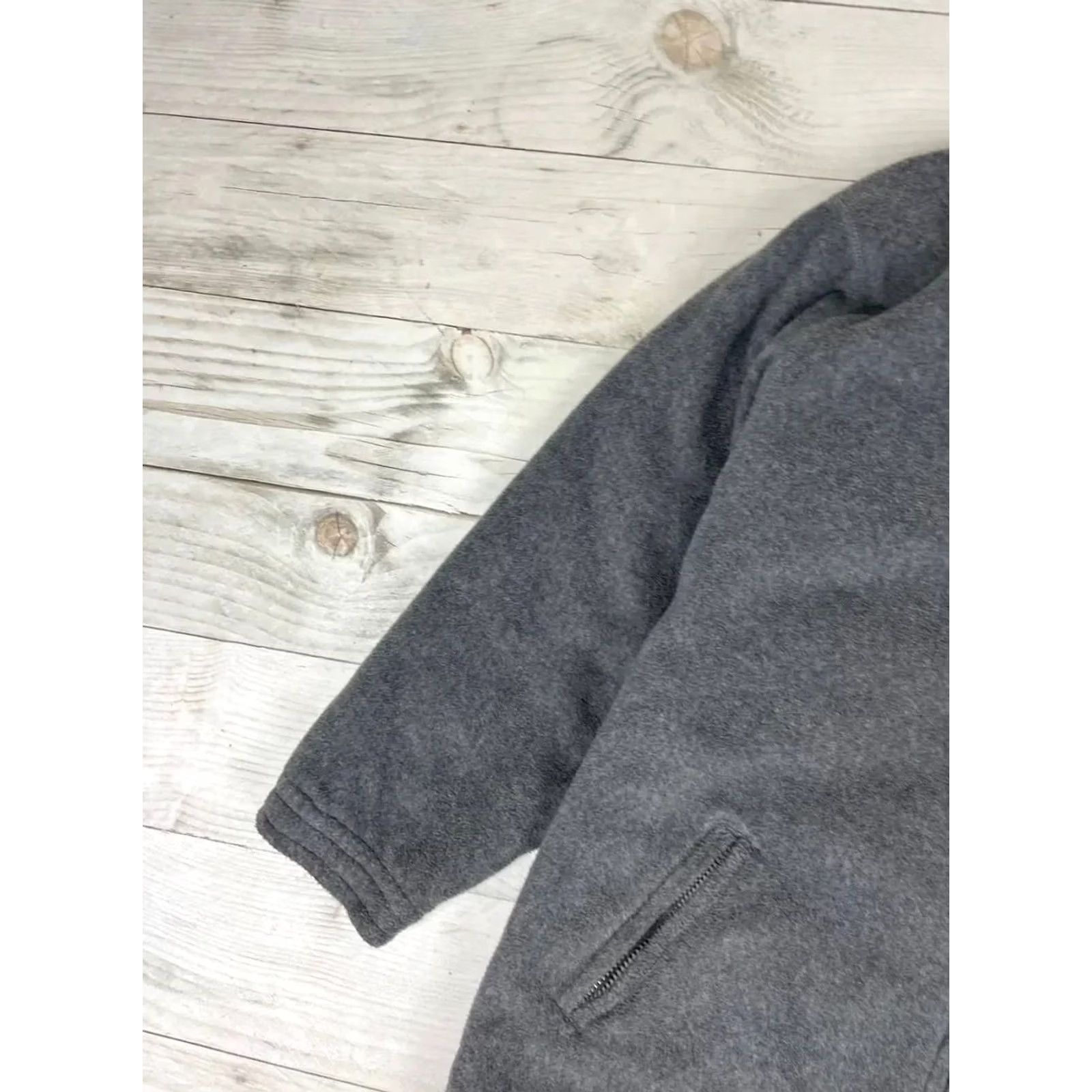 Yves Saint Laurent VINTAGE Saint Laurent Jacket 90s Logo Fleece Jacket Mens L Gray - Yves Saint Laurent Size L Gray Logo 90s Designer Windbreaker Style Size US L / EU 52-54 / 3 - 5 Thumbnail