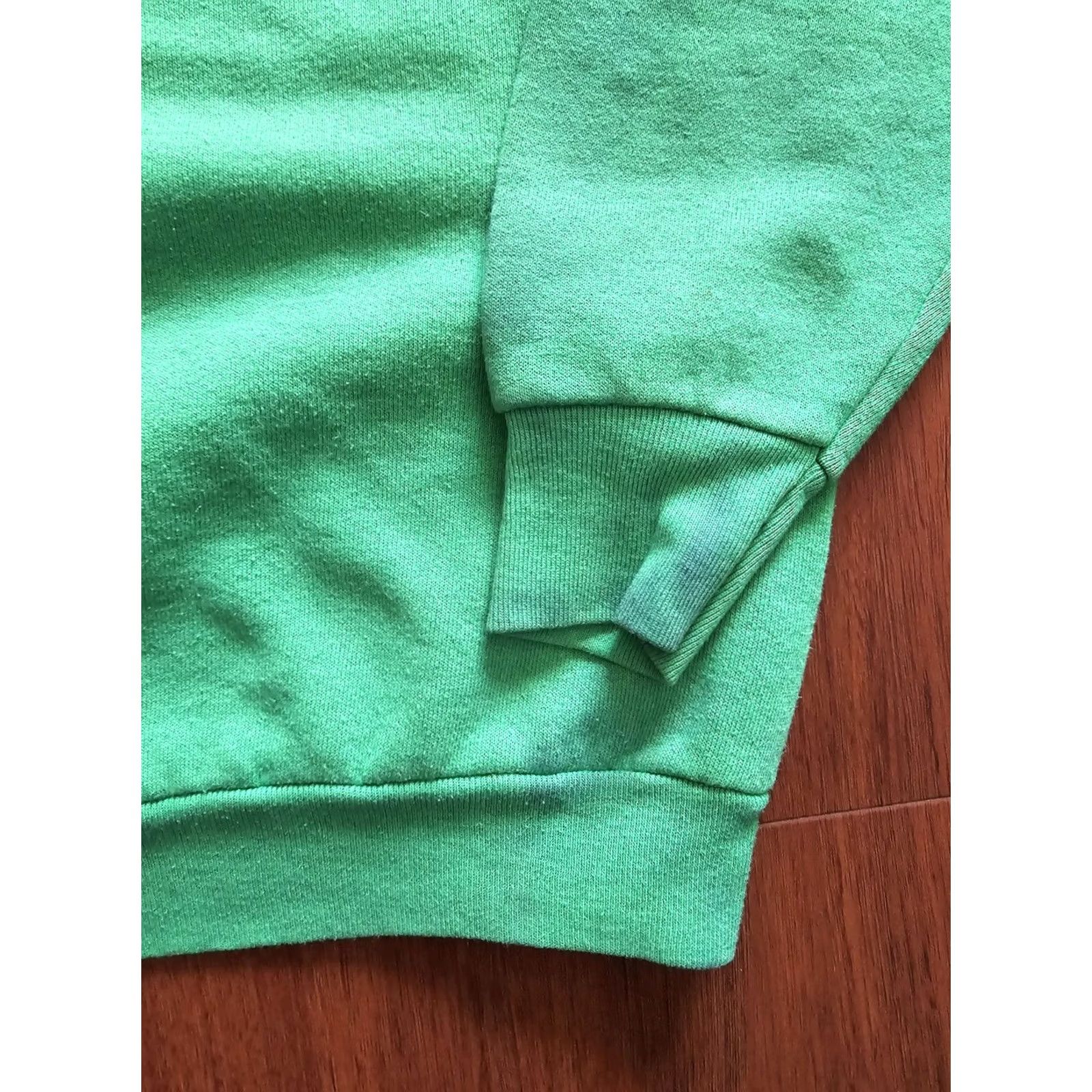 Nautica VINTAGE Green Kinsale Ireland Sweatshirt Adult Large Nautical Ship Wheel 80s 90s Size US L / EU 52-54 / 3 - 6 Thumbnail
