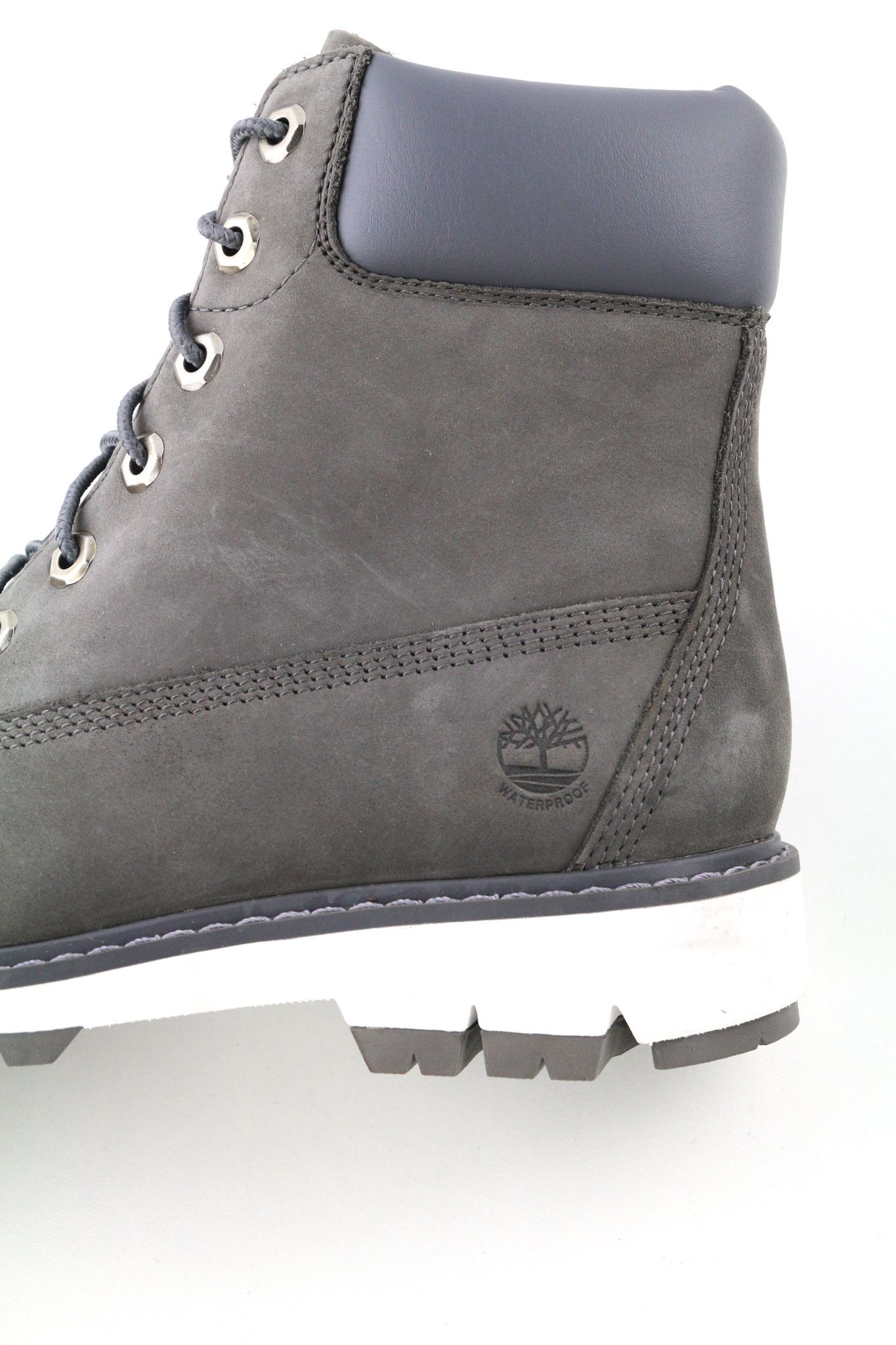 Timberland A2KUG-A6046 EU37/38 Khaki Leather Lace Boots Shoes 81128 Size US 6 / IT 36 - 14 Thumbnail