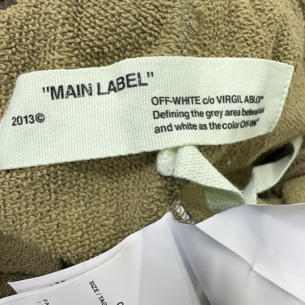 Off-White Off-White Cotton Camouflage Shorts in Military Green Size US 30 / EU 46 - 4 Thumbnail
