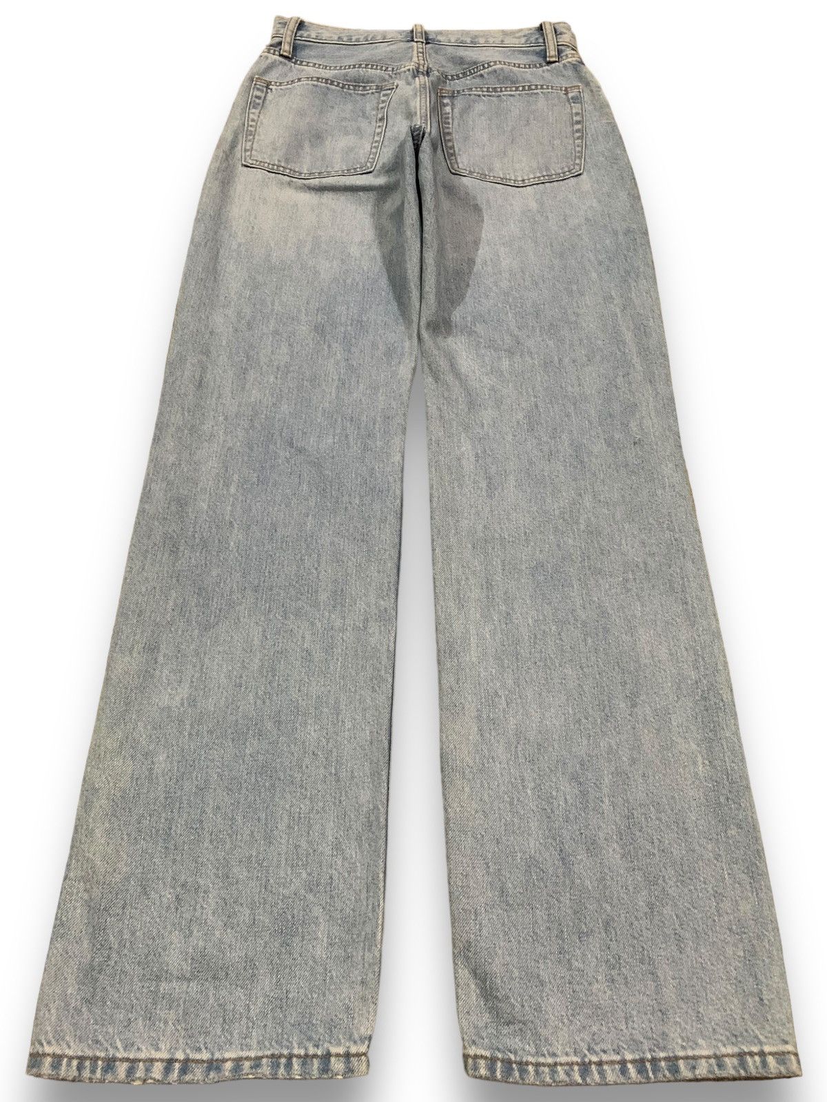 Undercover × Uniqlo Vintage Uniqlo Faded Straight Leg Distressed Grunge Jeans Size US 27 - 2 Thumbnail
