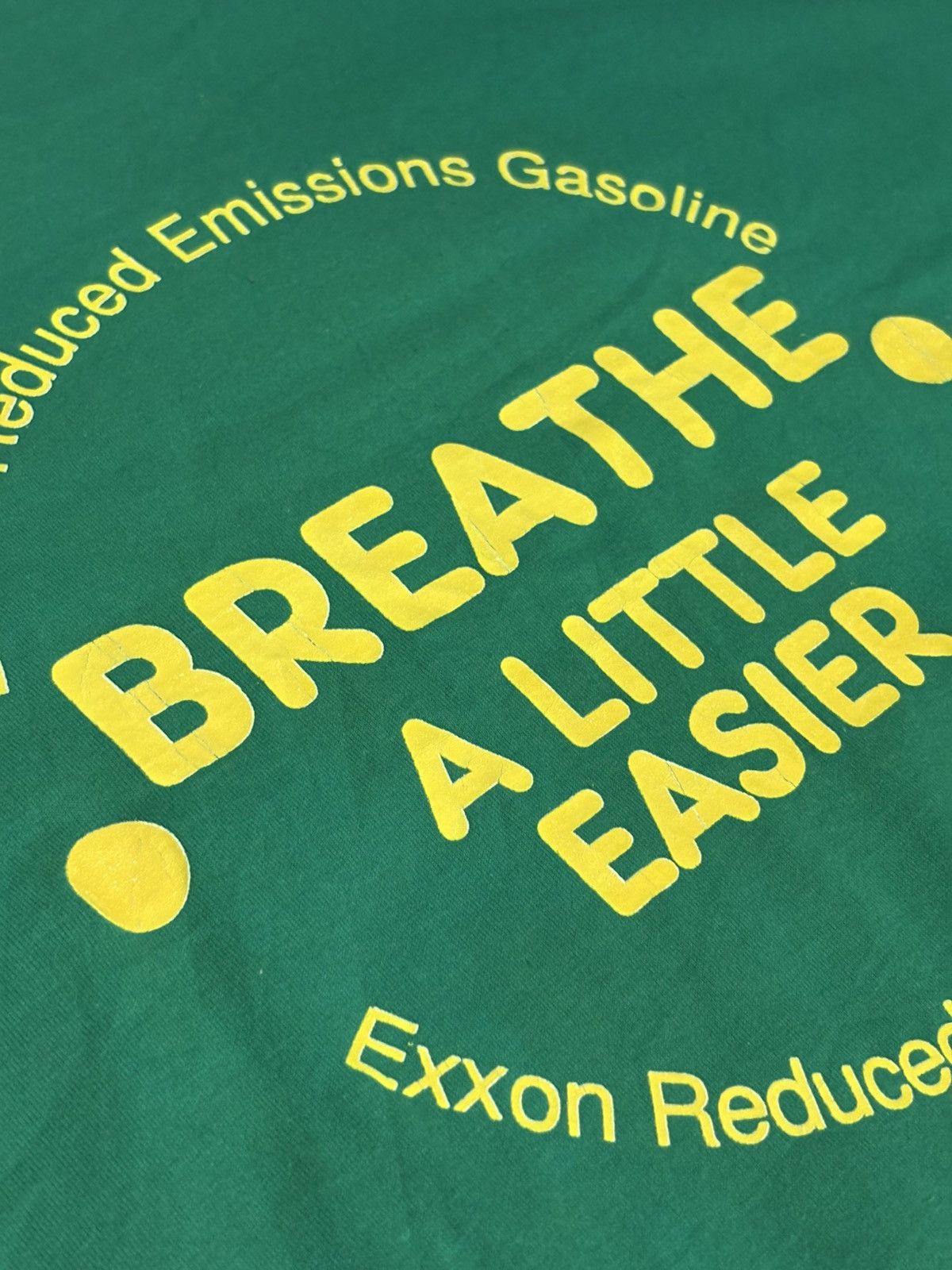 Vintage Vintage 90s Exxon Tiger Gas Automotive Promotional Tee Size US XL / EU 56 / 4 - 4 Thumbnail