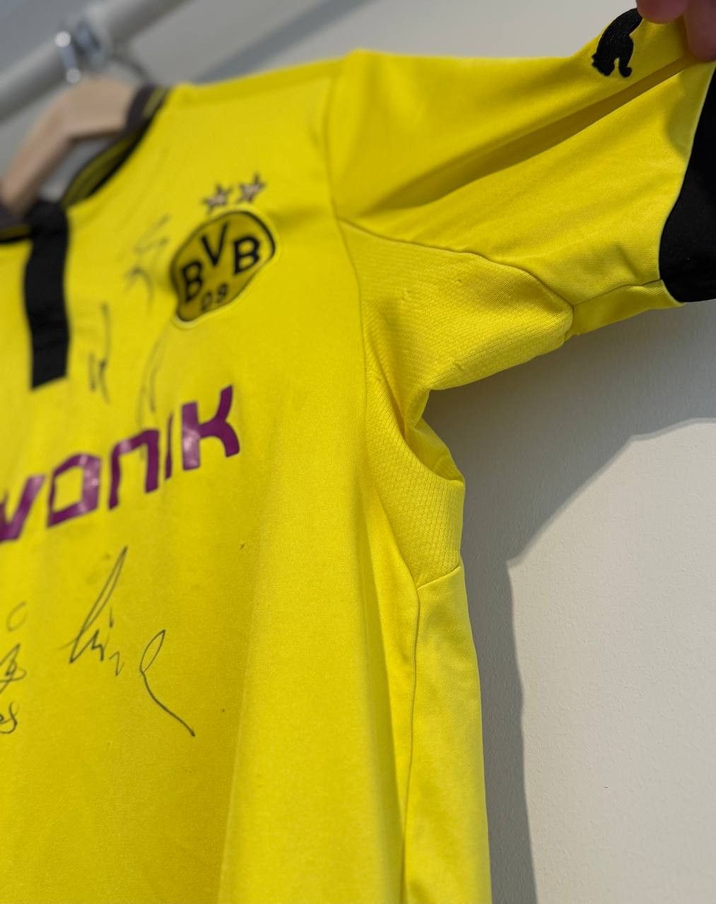 Puma PUMA BVB Shirt 2012/13 Home football shirt Soccer Jersey Size US S / EU 44-46 / 1 - 4 Thumbnail