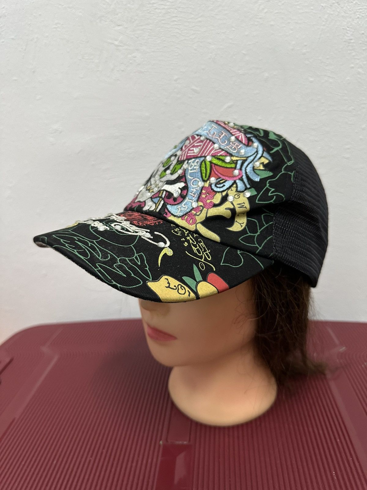 Ed Hardy Ed Hardy Cap by Christian Audigier Vintage Tattoo Size ONE SIZE - 4 Thumbnail