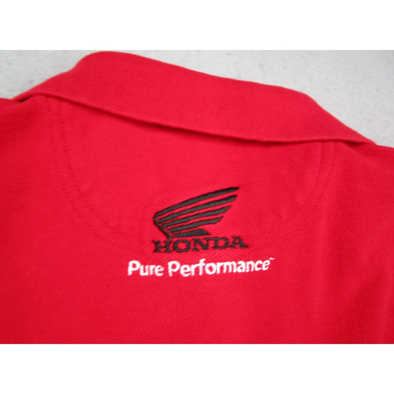 Vintage VINTAGE Eagle Dry Goods Polo Shirt Men Large Red Embroidered Honda Aquatrax 90s Retro Sports Golf Real? Size US L / EU 52-54 / 3 - 4 Thumbnail