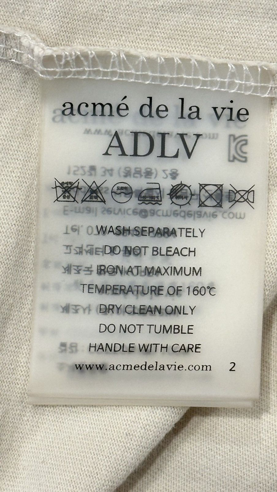 acme de la vie Acme De La Vie (ADLV) Cow Print T-shirt. Size US XL / EU 56 / 4 - 8 Thumbnail