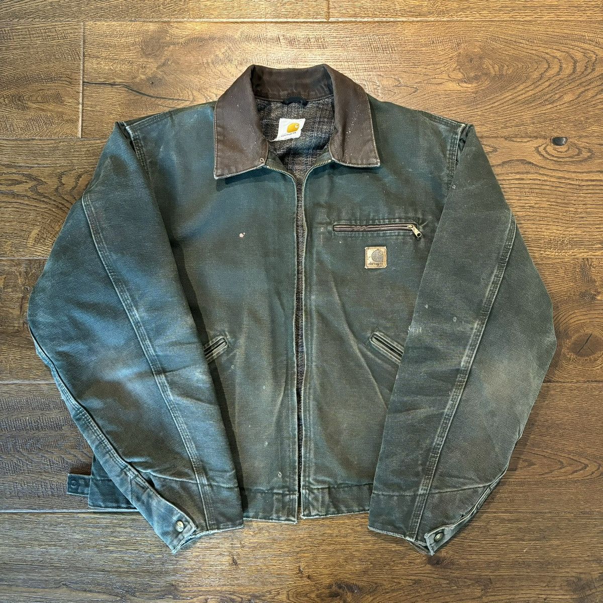 Carhartt 90s VINTAGE CARHARTT DETROIT Size US L / EU 52-54 / 3 - 1 Thumbnail