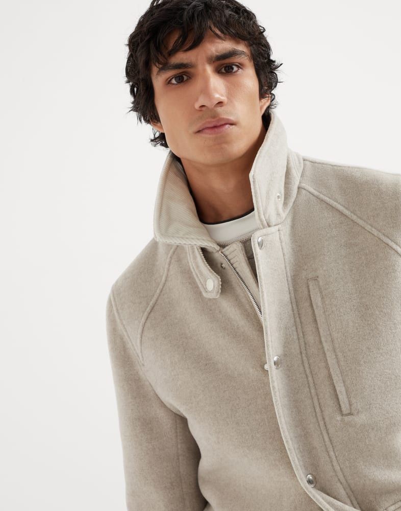 Brunello Cucinelli o1w1db10925 Jacket Water Resistant in Grey Size US XL / EU 56 / 4 - 2 Thumbnail