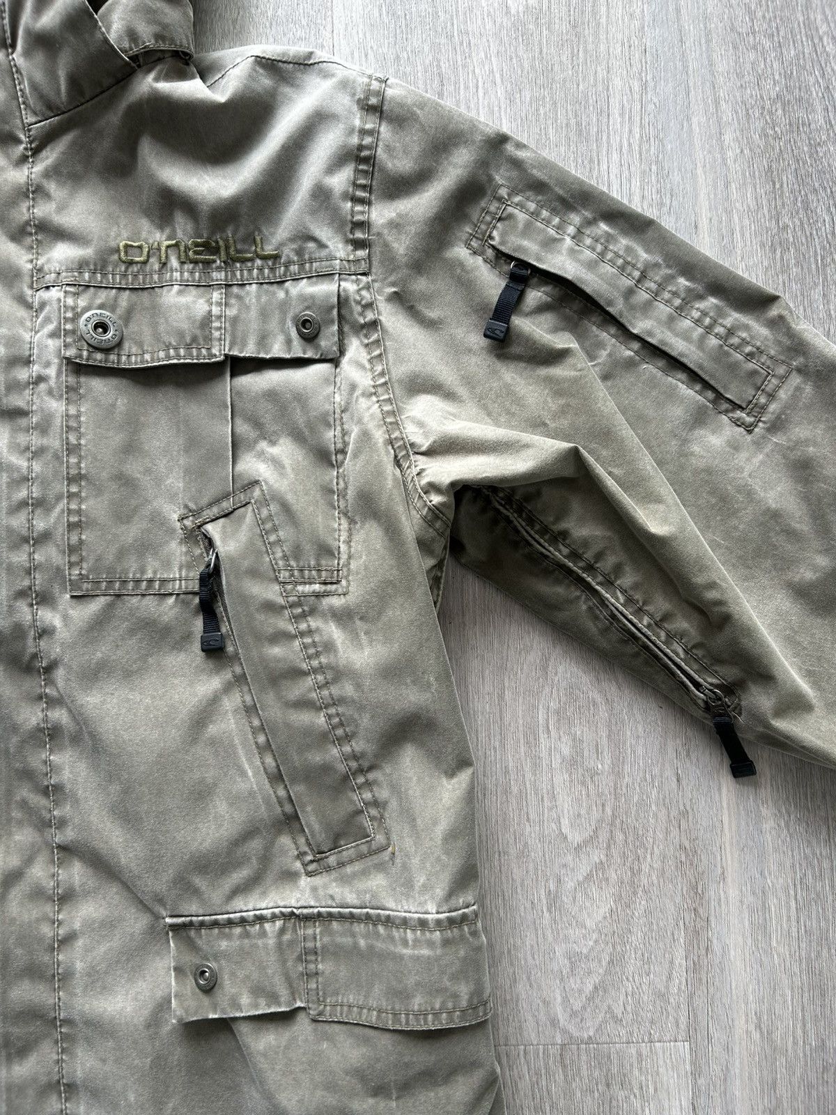 O'Neill × Vintage vintage - o’neill freedom series jacket - khaki Size US L / EU 52-54 / 3 - 3 Thumbnail