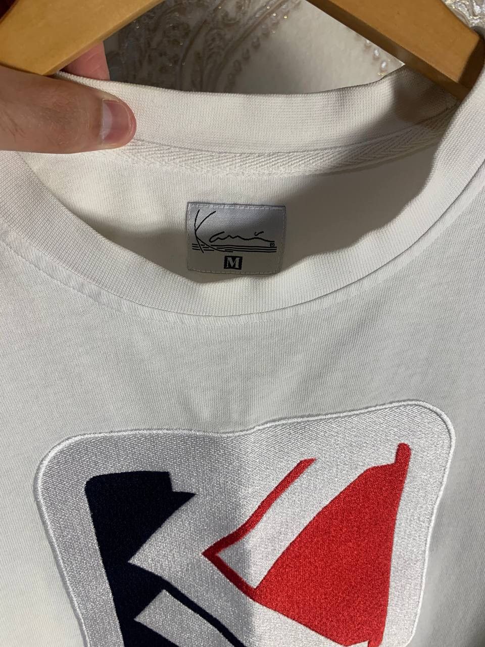 Karl Kani VERY RARE KARL KANI BIG LOGO T-SHIRT RAP DESIGNER Y2K 90s Size US M / EU 48-50 / 2 - 6 Thumbnail