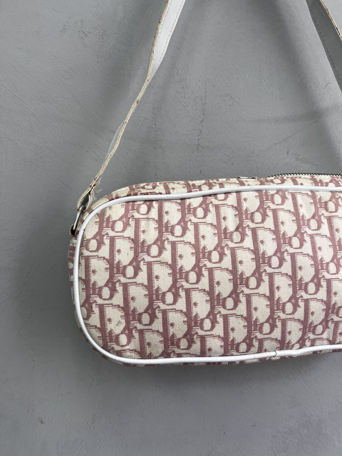 Vintage VINTAGE BOOTLEG DIOR hype MONOGRAM mini bag pink Size ONE SIZE - 9 Thumbnail