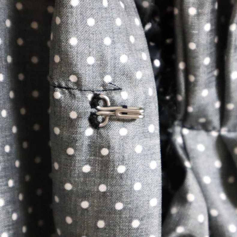 Comme des Garcons Comme Des Garcons Black Vintage Folded Polka Dot Shirt Top Size S / US 4 / IT 40 - 5 Thumbnail