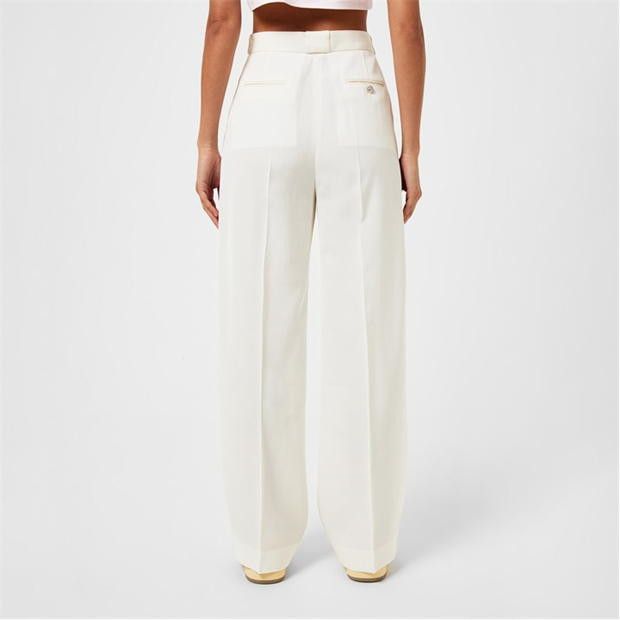 Lanvin o1g2r1mq1024 Pants in White Size 26" / US 2 / IT 38 - 5 Thumbnail