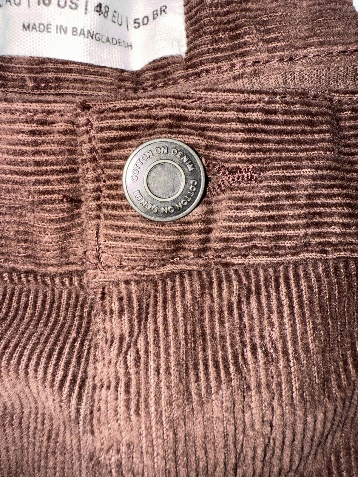Cotton On CORD STRAIGHT JEAN Size US 26 / EU 42 - 3 Thumbnail