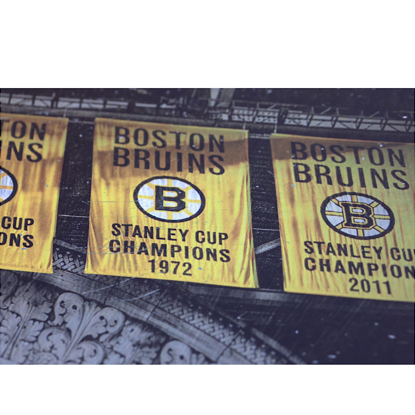 NHL Boston Bruins v Montreal Canadiens 12/1/24 Centennial Poster Size ONE SIZE - 6 Thumbnail