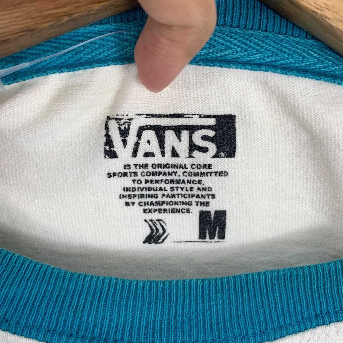 Vans VANS OFF THE WALL 66 Reflective Raglan Top Tee Shirt Top Size M / US 6-8 / IT 42-44 - 5 Thumbnail
