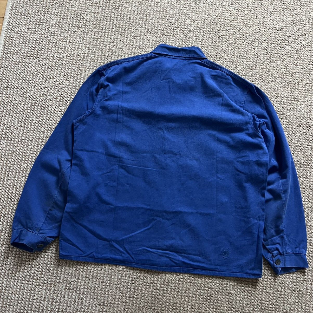Le Laboureur French vintage two pockets faded work jacket Size US L / EU 52-54 / 3 - 8 Thumbnail