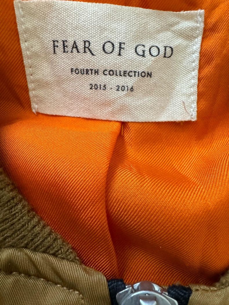 Fear of God Fear of God Season 4 main line gold jacket Size US XL / EU 56 / 4 - 2 Thumbnail