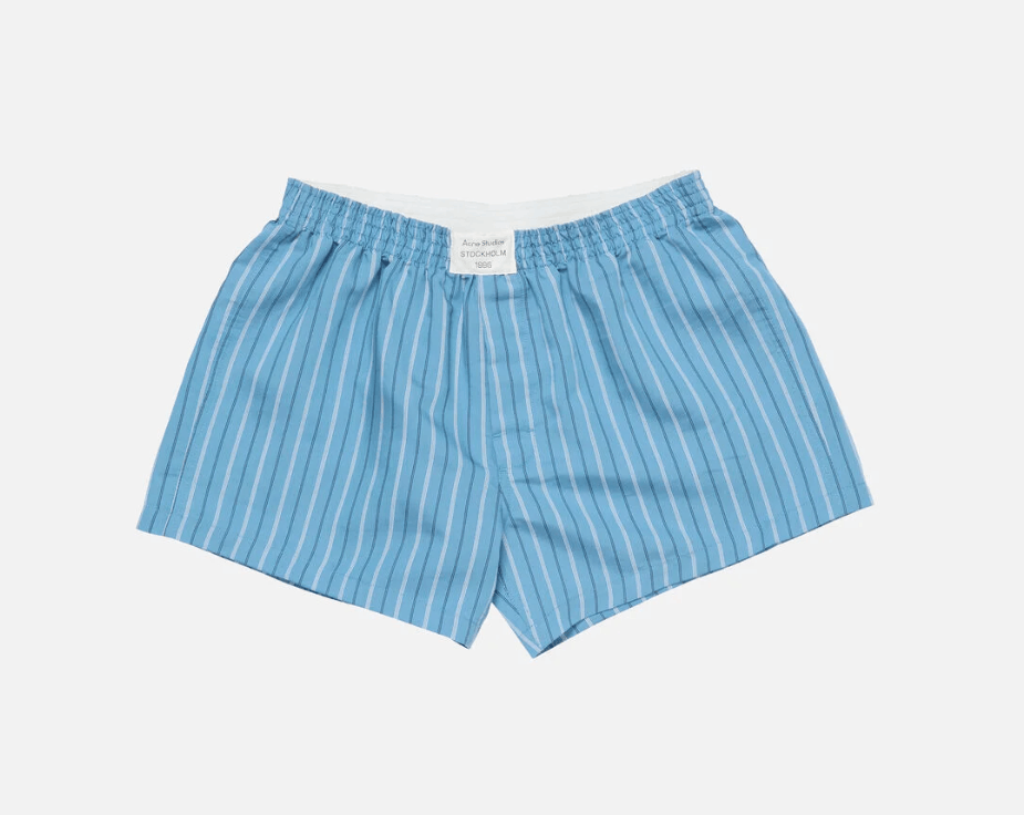 Acne Studios BNWT AW25 ACNE STUDIOS STRIPED COTTON SHORTS 48 Size US 32 / EU 48 - 11 Thumbnail