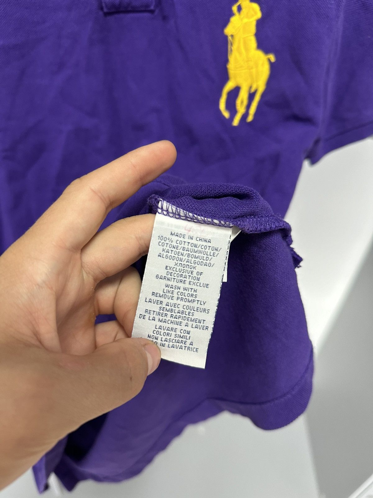 Polo Ralph Lauren Polo Ralph Lauren T-Shirt Number 3 Big Pony Size US M / EU 48-50 / 2 - 5 Thumbnail