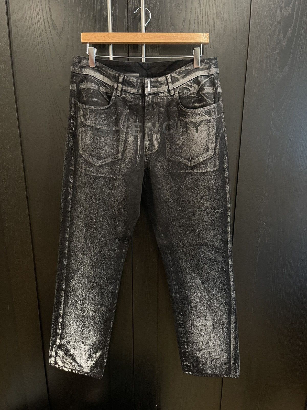 Givenchy Givenchy 3M Reflective Jeans Size US 32 / EU 48 - 1 Thumbnail