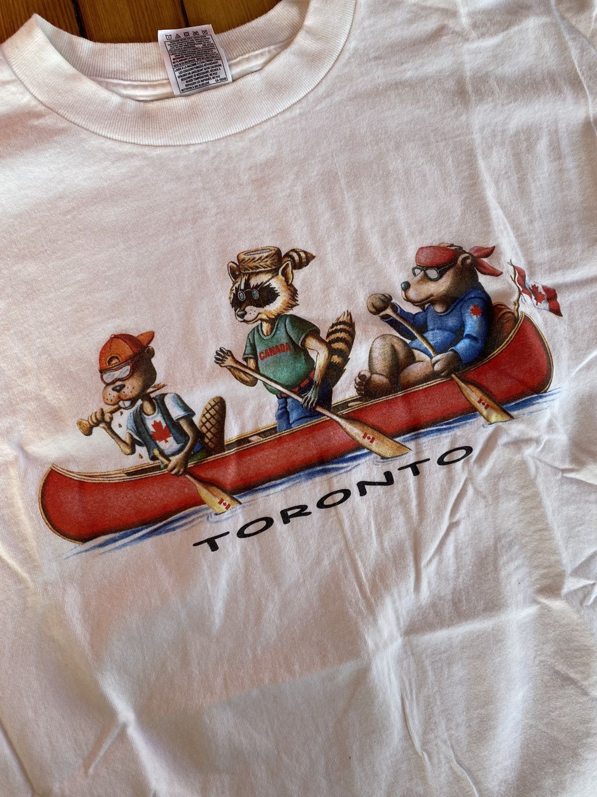 Hanes × Vintage Vintage Toronto T L/Xl Size US L / EU 52-54 / 3 - 5 Thumbnail