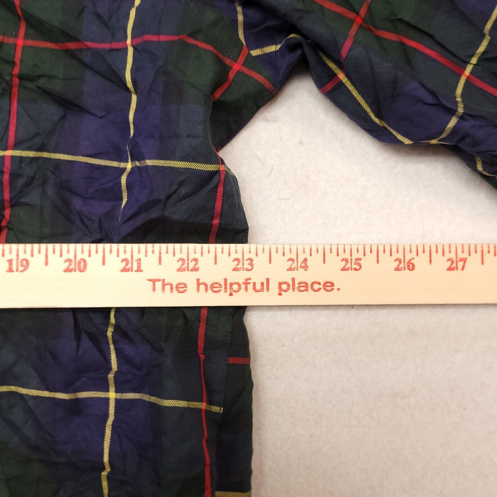 Jos. A. Bank Jos A Bank Windowpane Flannel Button Up Shirt Mens Size XL Size US XL / EU 56 / 4 - 9 Thumbnail
