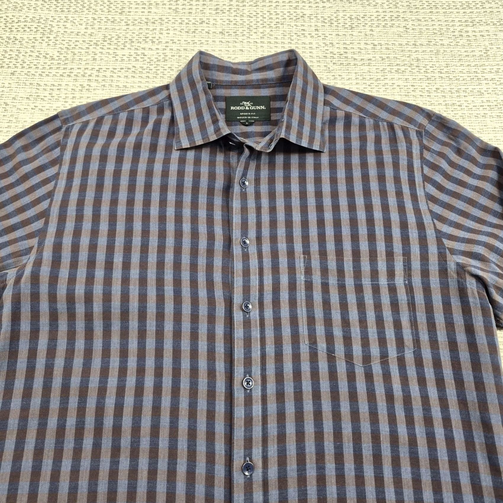 Rodd & Gunn Rodd & Gunn Button Up Shirt Mens Large Check Long Sleeve Casual Preppy Size US L / EU 52-54 / 3 - 4 Thumbnail
