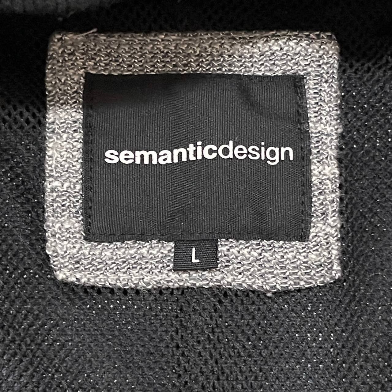 semanticdesign Vintage Semantic Design Bomber Jacket Size US L / EU 52-54 / 3 - 8 Thumbnail