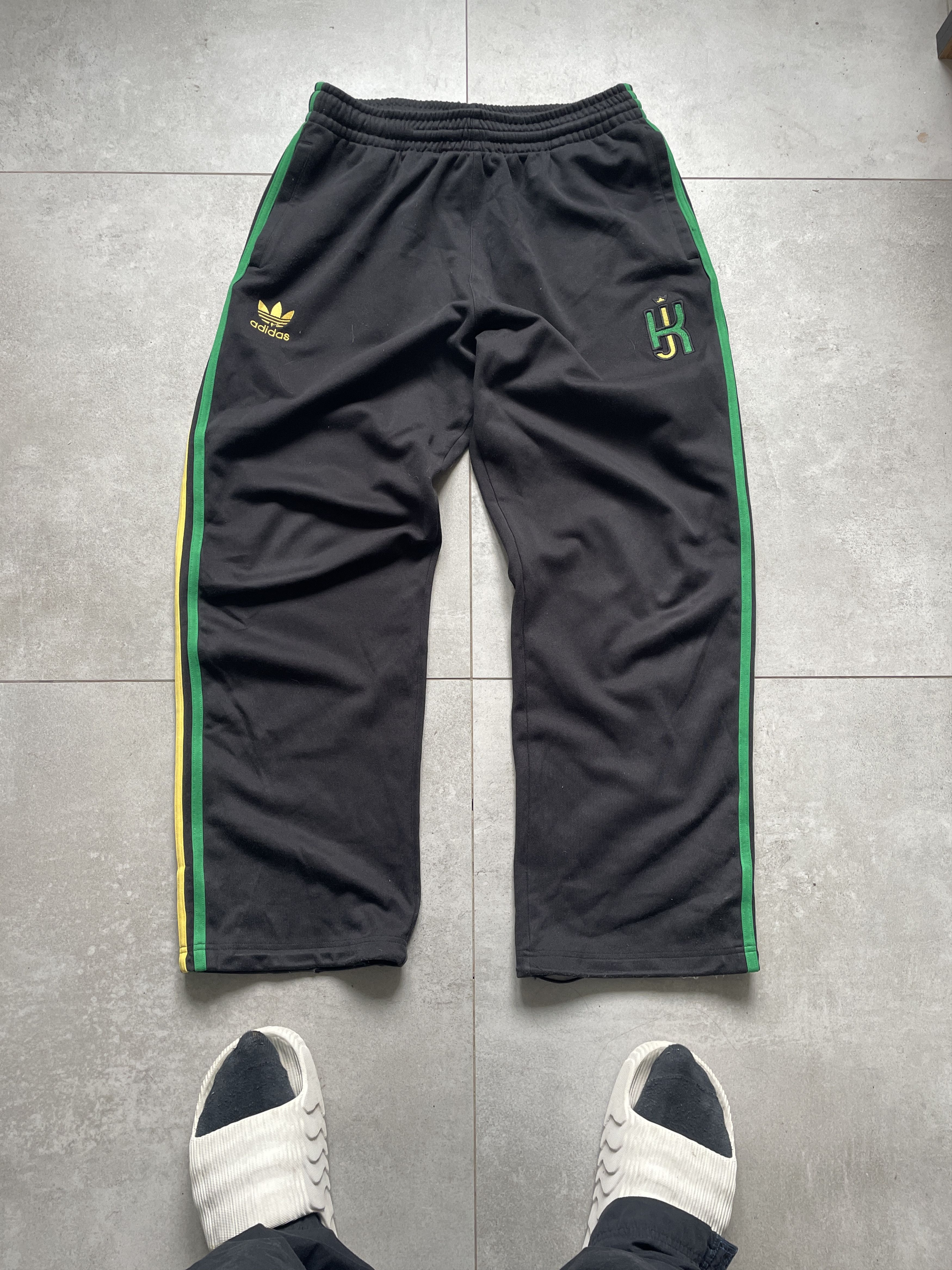 パンツ 2000's archive adidas buggy pants y2k Adidas × Vintage VINTAGE ADIDAS Y2K JAMAICA KINGSTON BAGGY
