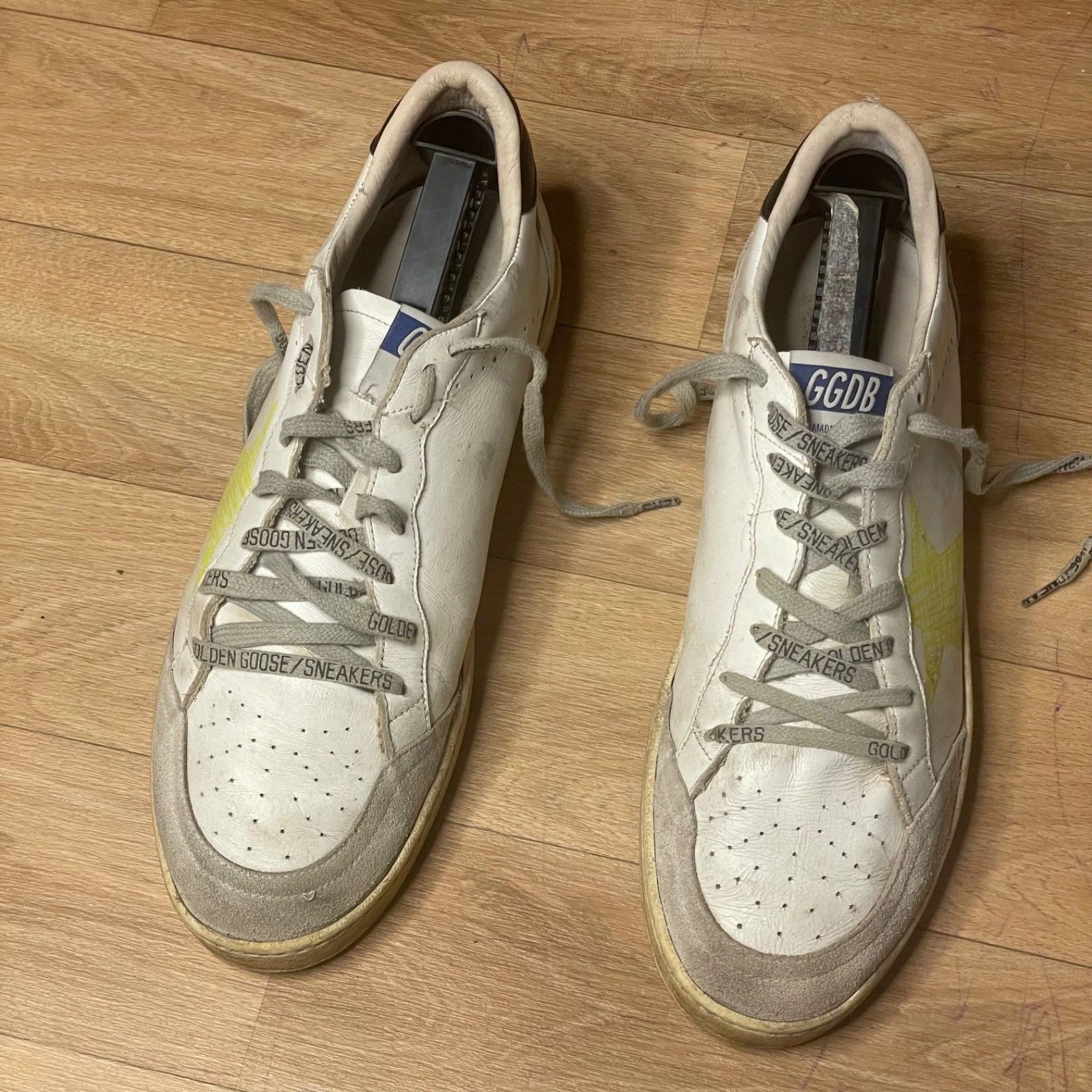 Golden Goose GGDB Golden Goose Sneakers BALLSTAR low top mens white Size US 10 / EU 43 - 2 Thumbnail