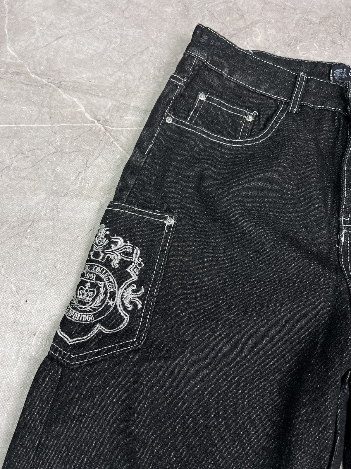 Coogi South pole hype baggy Denim Skater Jeans Wide leg y2k style Size US 32 / EU 48 - 5 Thumbnail