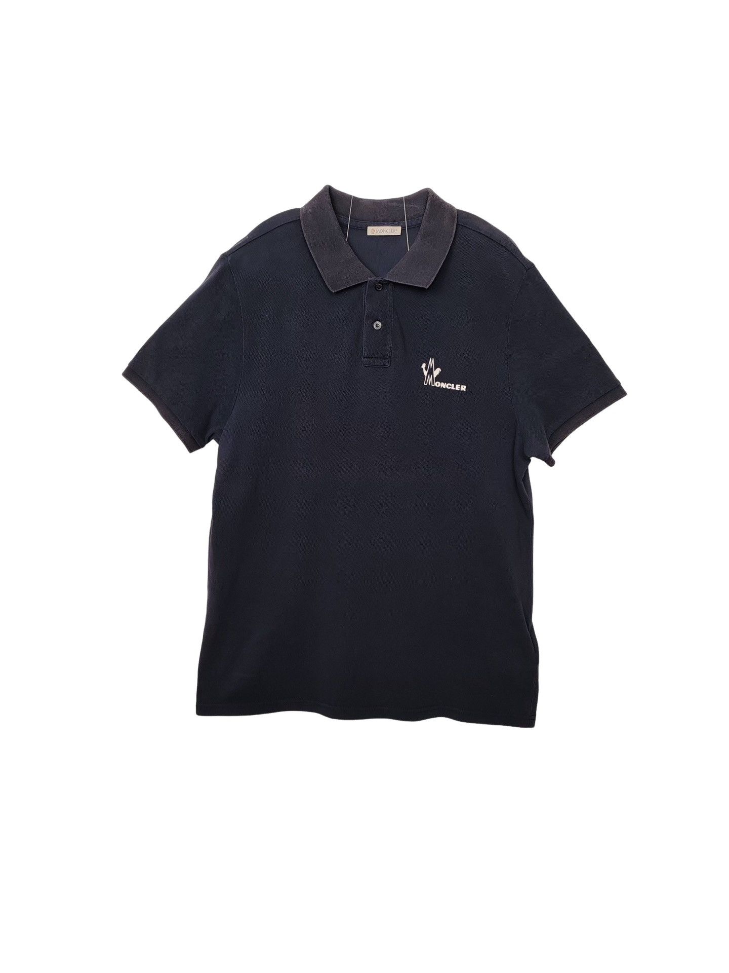 Moncler Moncler Logo Polo Shirt Size M Size US M / EU 48-50 / 2 - 1 Thumbnail