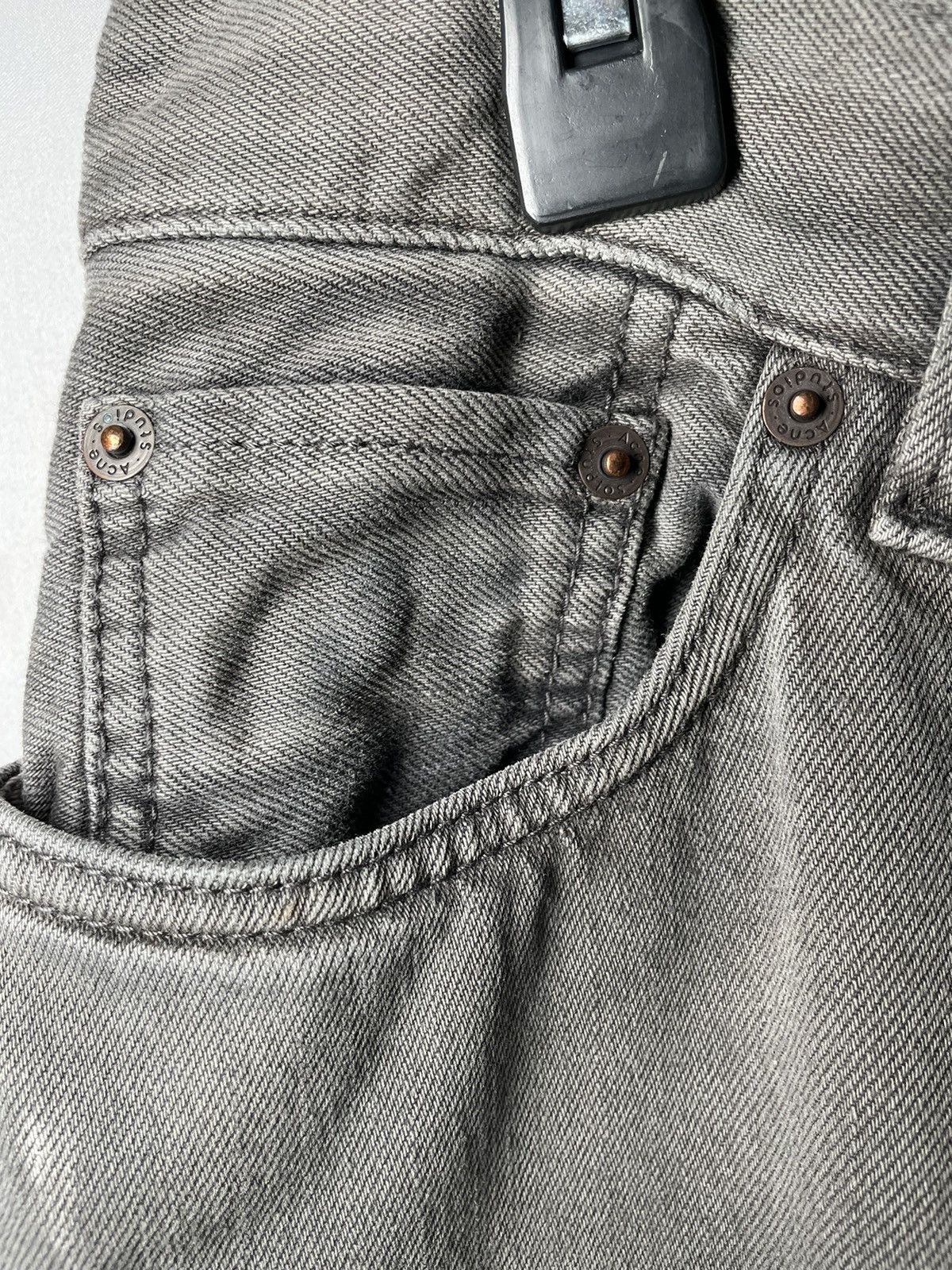 Acne Studios Acne Studios 2023F FN Saxon Jeans Size 27" / US 4 / IT 40 - 7 Thumbnail